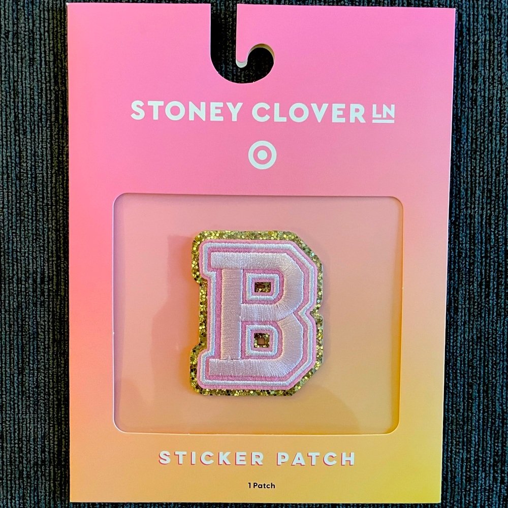 NET Stoney Clover Lane X Target Letter Patch